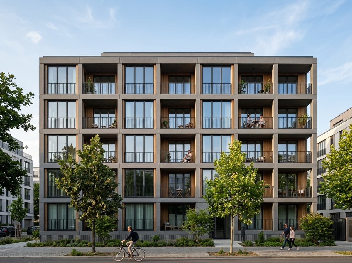 Nordic Geometric Residential Block